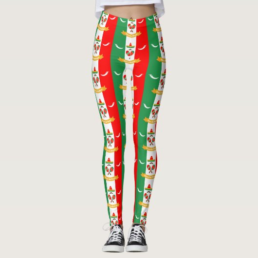 leggings onder de vlag van cinco de mayo (Voorkant)