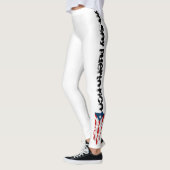 Leggings onder de vlag van Puerto Rico voor werkui (Links)