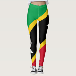 Leggings onder de vlag van Saint Kitts en Nevis