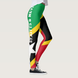 Leggings onder de vlag van Saint Kitts en Nevis