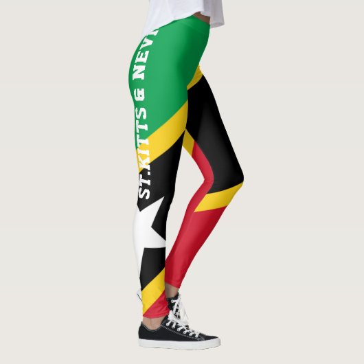 Leggings onder de vlag van Saint Kitts en Nevis (Rechts)