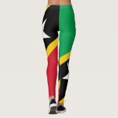 Leggings onder de vlag van Saint Kitts en Nevis (Achterkant)