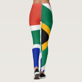 Leggings onder de vlag van Zuid-Afrika (Achterkant)