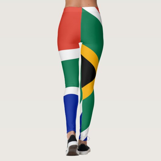Leggings onder de vlag van Zuid-Afrika (Achterkant)