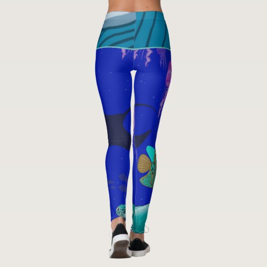 Leggings onder de zee (Achterkant)
