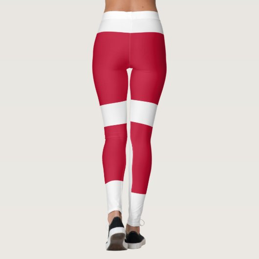Leggings onder Deense vlag (Achterkant)