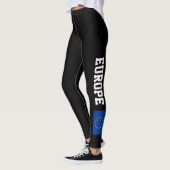 Leggings onder EU-vlag voor sportfitness (Links)