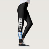 Leggings onder Griekse vlag voor sportfitness (Rechts)