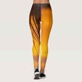 Leggings ondersteboven zonsondergang (Achterkant)