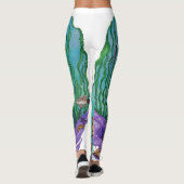 Leggings onderwaterpaarden (Achterkant)