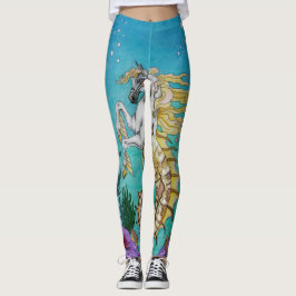 Leggings onderwaterpaarden