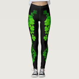 Leggings op de St Patricks Day Kus My Shamrocks