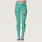 Leggings op de Umbrella Flowers (Voorkant)