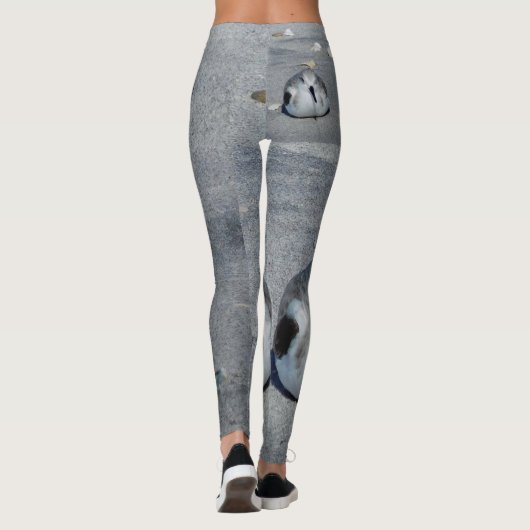 leggings op het strand (Achterkant)