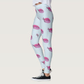 Leggings op maat van tropische vissen (Links)
