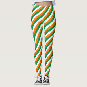 Leggings op St. Patricks Day met Ierse vlag