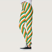 Leggings op St. Patricks Day met Ierse vlag (Links)