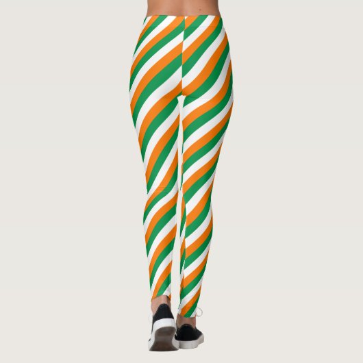 Leggings op St. Patricks Day met Ierse vlag (Achterkant)