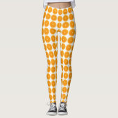 Leggings - Oranje segment 2 (Voorkant)