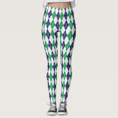 Leggings over de groene stijl (Voorkant)