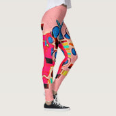 leggings over het "wapenschild" (Rechts)