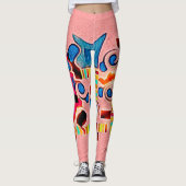 leggings over het "wapenschild" (Voorkant)