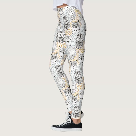 Leggings Owl Pattern (Links)