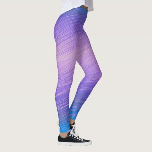 Leggings/Paars en blauw Leggings (Rechts)