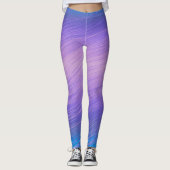 Leggings/Paars en blauw Leggings (Voorkant)