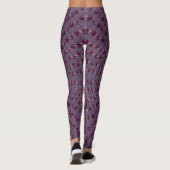 Leggings ~ paars ~ Origineel (Achterkant)
