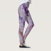 Leggings ~ Paars roze groen ~ Origineel (Rechts)