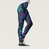 Leggings ~paarse blauw ~ Origineel (Rechts)