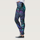 Leggings ~paarse blauw ~ Origineel (Links)