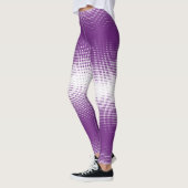Leggings Paarse gradiënt Stippen (Links)