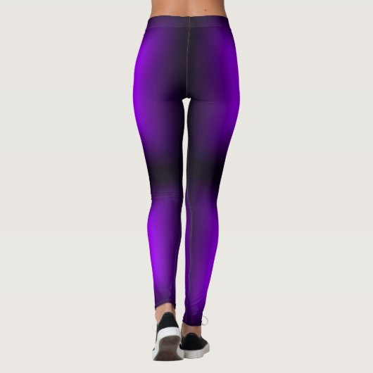 Leggings Paarse helling (Achterkant)