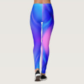 Leggings Paarse regenboog (Achterkant)