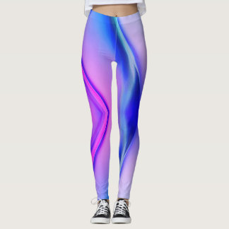 Leggings Paarse regenboog