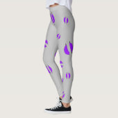 Leggings Paarse schijven (Links)