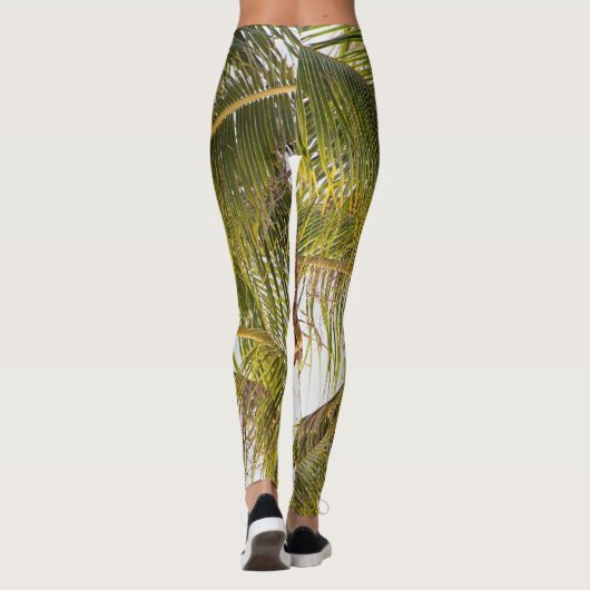 Leggings palmbomen (Achterkant)