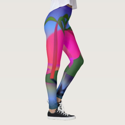 Leggings palmbomen (Rechts)