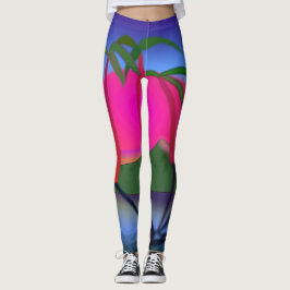 Leggings palmbomen