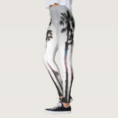 Leggings - palmbomen met achtergrondverlichting (Links)