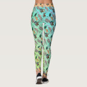 Leggings Pasen Bilby en Australian Flowers (Achterkant)