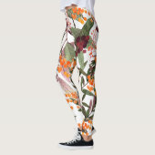 Leggings - patroon van de waterverf van Florence (Links)