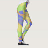 Leggings Penseelpatroon Retro (Rechts)