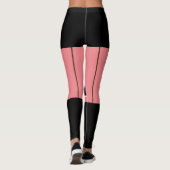 Leggings (perzik zwart) RFPMDesigns ©️2024 (Achterkant)