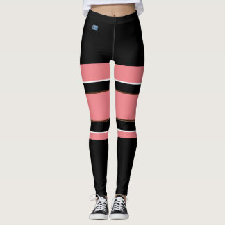 Leggings (perzik zwart) RFPMDesigns ©️2024