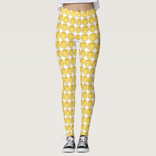 Leggings - Pineappel Slice (Voorkant)