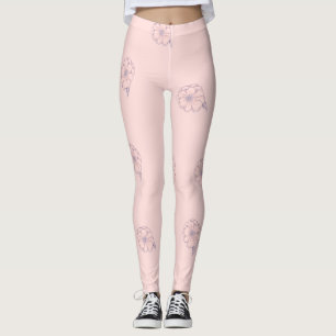 Leggings PINK BLOOM