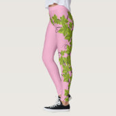 Leggings Planta de uvas racimo de hojas verdes (Links)